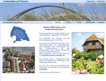 Tablet Screenshot of ferienwohnung-bruns.hallo-fehmarn.de